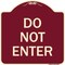 Signmission Parking Lot Do Not Enter Heavy-Gauge Aluminum Architectural Sign, 18" x 18", BU-1818-23429 A-DES-BU-1818-23429 - alternate 1